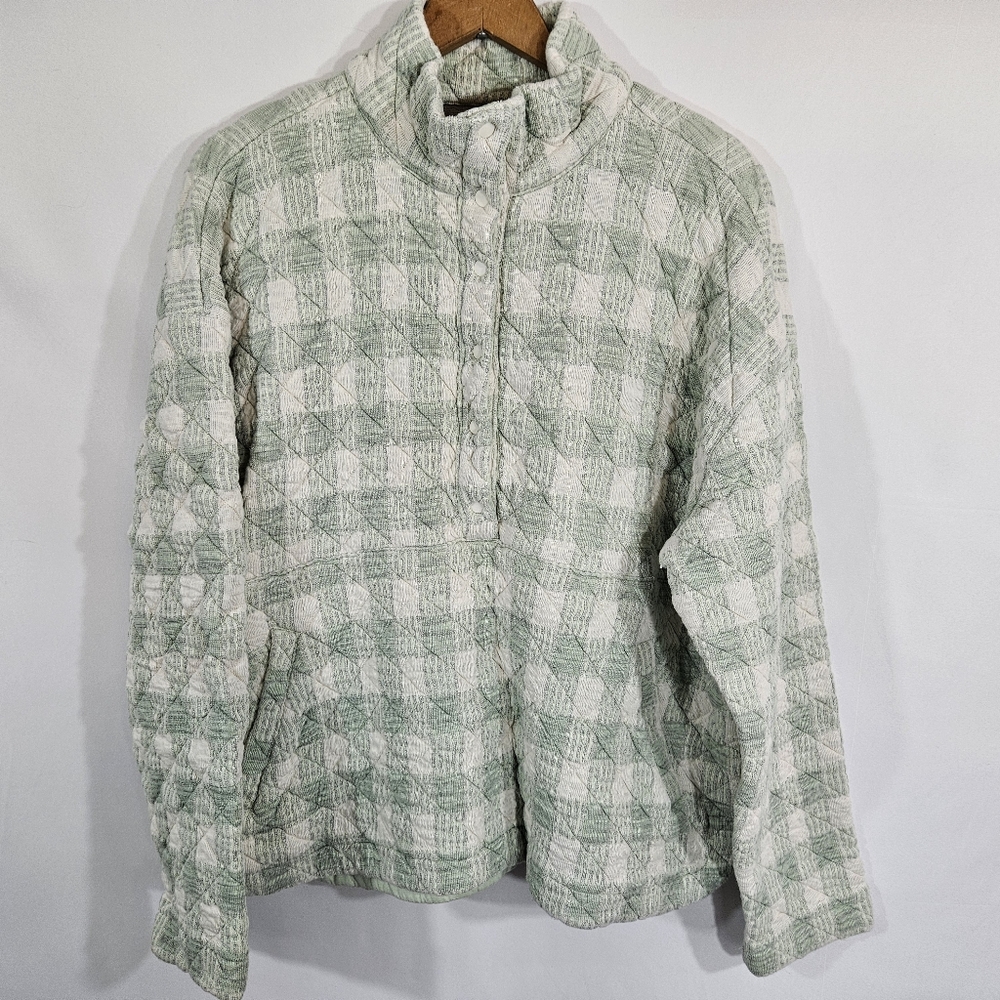 Marine Layer Iris Quilted Pullover